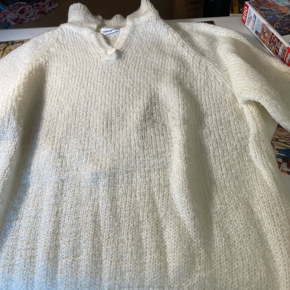 White sweater